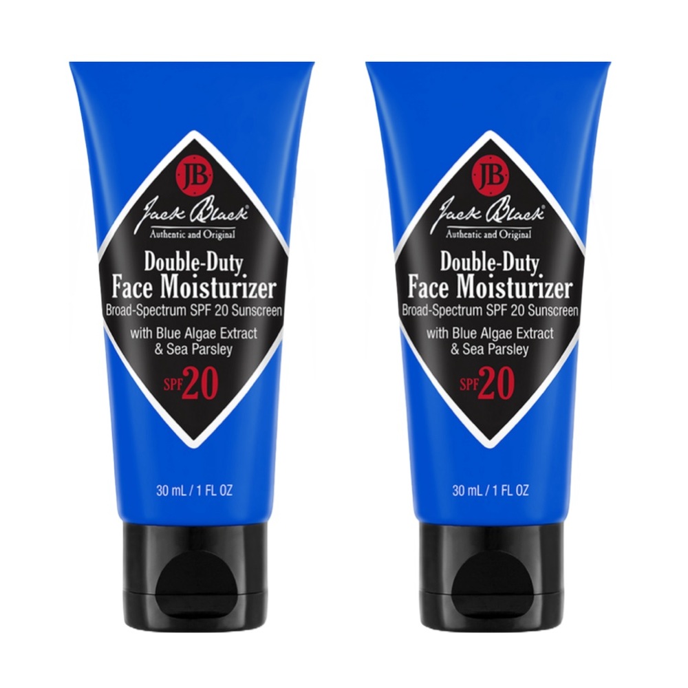 $8❤️‍🔥 LAST 1! Jack Black Double Duty Face Moisturizer SPF20 2PK 🧴 NEW Cream